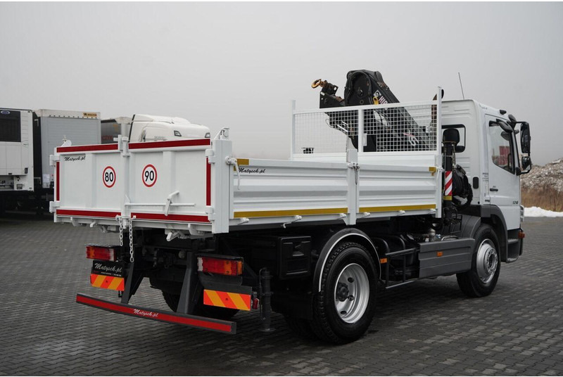 덤프트럭, 크레인 트럭 Mercedes-Benz ATEGO 1218 / 4x2 / WYWROTKA + HDS HIAB 0088 BS-3 / PILOT /MANU : 사진 12 덤프트럭, 크레인 트럭 Mercedes-Benz ATEGO 1218 / 4x2 / WYWROTKA + HDS HIAB 0088 BS-3 / PILOT /MANU : 사진 12