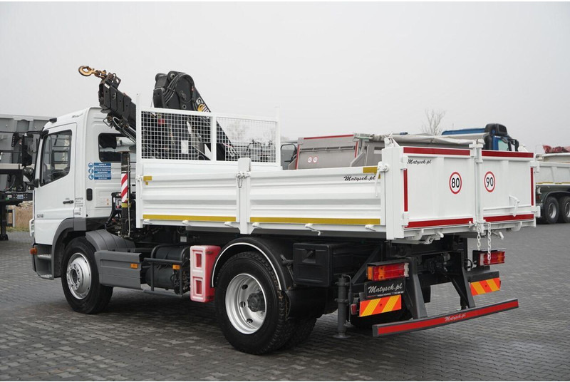 덤프트럭, 크레인 트럭 Mercedes-Benz ATEGO 1218 / 4x2 / WYWROTKA + HDS HIAB 0088 BS-3 / PILOT /MANU : 사진 11 덤프트럭, 크레인 트럭 Mercedes-Benz ATEGO 1218 / 4x2 / WYWROTKA + HDS HIAB 0088 BS-3 / PILOT /MANU : 사진 11