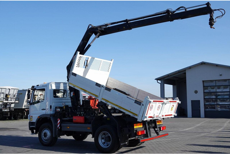 Mercedes-Benz ATEGO 16.24 / 4X4 / WYWROTKA + HDS HIAB 111 BS-2 / PILOT / ROT - 덤프트럭 : 사진 3 Mercedes-Benz ATEGO 16.24 / 4X4 / WYWROTKA + HDS HIAB 111 BS-2 / PILOT / ROT - 덤프트럭 : 사진 3