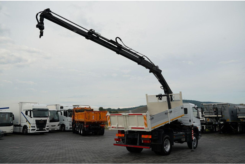 Mercedes-Benz ATEGO 1629 / 4x4 / WYWROTKA + HDS HIAB 111 B-3  / PILOT /  ROTAT - 덤프트럭, 크레인 트럭 : 사진 5 Mercedes-Benz ATEGO 1629 / 4x4 / WYWROTKA + HDS HIAB 111 B-3  / PILOT /  ROTAT - 덤프트럭, 크레인 트럭 : 사진 5