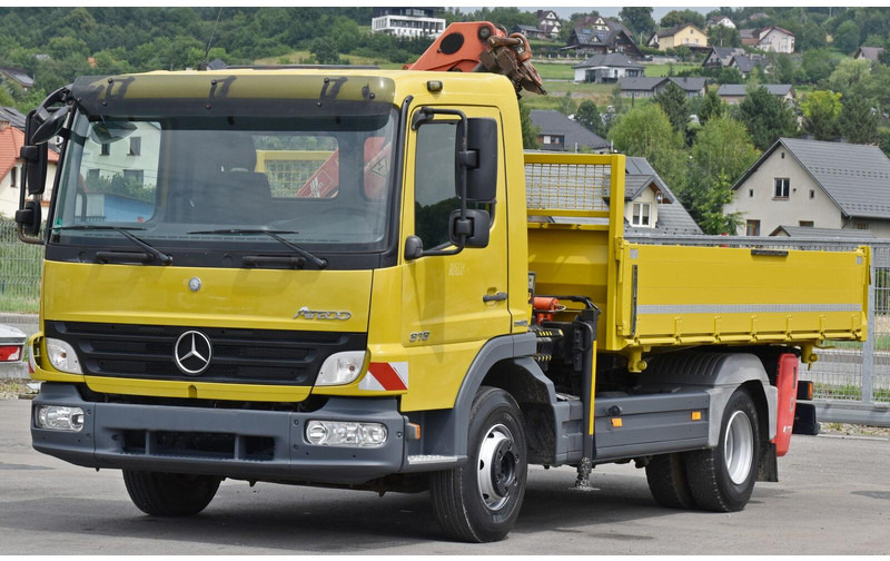 Mercedes-Benz ATEGO 818 - 덤프트럭, 크레인 트럭 : 사진 4 Mercedes-Benz ATEGO 818 - 덤프트럭, 크레인 트럭 : 사진 4