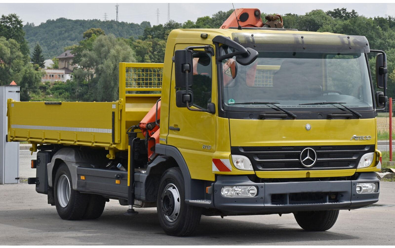 Mercedes-Benz ATEGO 818 - 덤프트럭, 크레인 트럭 : 사진 3 Mercedes-Benz ATEGO 818 - 덤프트럭, 크레인 트럭 : 사진 3