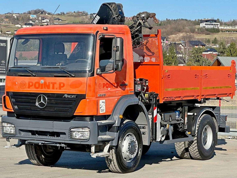 Mercedes-Benz AXOR 1829 * HIAB 1111 HIDUO + FUNK * TOP * 4x4 - 덤프트럭, 크레인 트럭 : 사진 3 Mercedes-Benz AXOR 1829 * HIAB 1111 HIDUO + FUNK * TOP * 4x4 - 덤프트럭, 크레인 트럭 : 사진 3