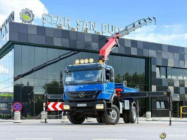 Mercedes-Benz AXOR 1833 4x4 Palfinger PK 22002 EH Crane Winch - 덤프트럭, 크레인 트럭 : 사진 1 Mercedes-Benz AXOR 1833 4x4 Palfinger PK 22002 EH Crane Winch - 덤프트럭, 크레인 트럭 : 사진 1