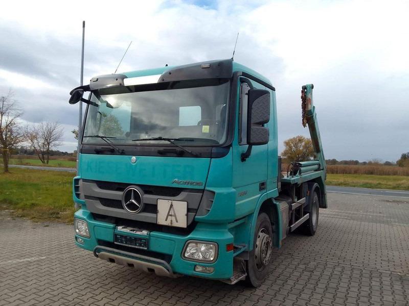 Mercedes-Benz Actros 1836 - 스킵 로더 트럭 : 사진 1 Mercedes-Benz Actros 1836 - 스킵 로더 트럭 : 사진 1