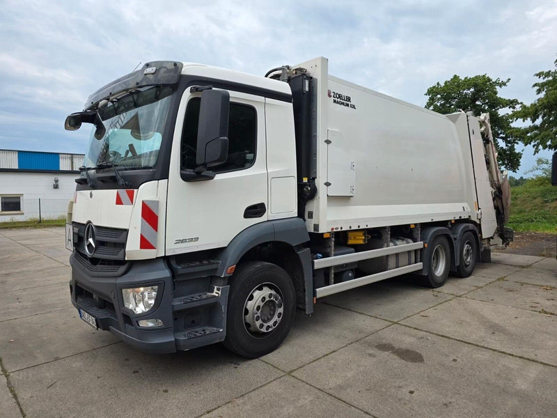 Mercedes-Benz Actros 2533 - Garbage truck - 쓰레기차 : 사진 1 Mercedes-Benz Actros 2533 - Garbage truck - 쓰레기차 : 사진 1