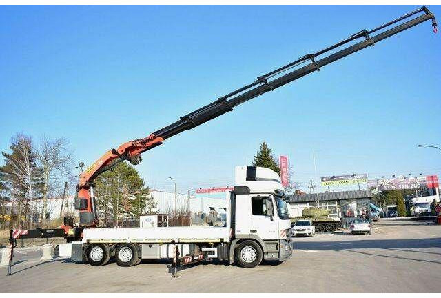 Mercedes-Benz Actros 2546 6x2 Palfinger PK 53002 Crane Kran - 드롭사이드/ 플랫베드 트럭, 크레인 트럭 : 사진 3 Mercedes-Benz Actros 2546 6x2 Palfinger PK 53002 Crane Kran - 드롭사이드/ 플랫베드 트럭, 크레인 트럭 : 사진 3