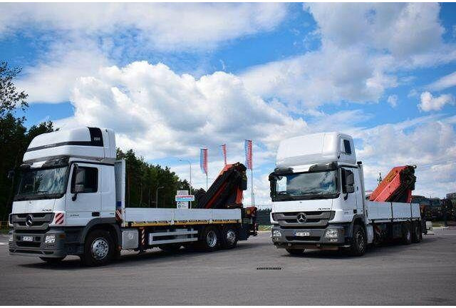 Mercedes-Benz Actros 2546 6x2 Palfinger PK 53002 Crane Kran - 드롭사이드/ 플랫베드 트럭, 크레인 트럭 : 사진 5 Mercedes-Benz Actros 2546 6x2 Palfinger PK 53002 Crane Kran - 드롭사이드/ 플랫베드 트럭, 크레인 트럭 : 사진 5