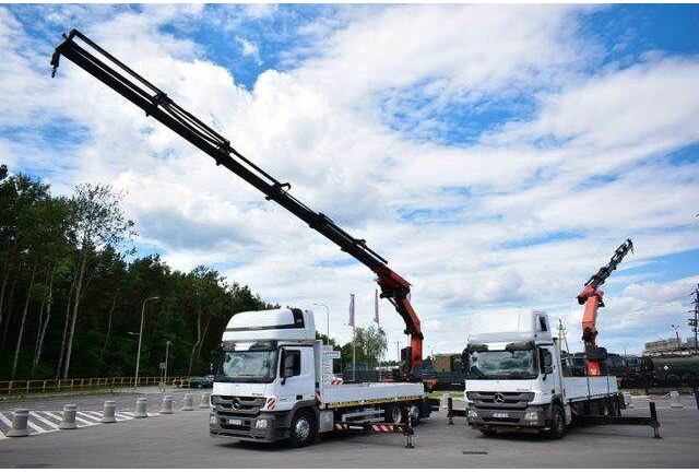 Mercedes-Benz Actros 2546 6x2 Palfinger PK 53002 Crane Kran - 드롭사이드/ 플랫베드 트럭, 크레인 트럭 : 사진 4 Mercedes-Benz Actros 2546 6x2 Palfinger PK 53002 Crane Kran - 드롭사이드/ 플랫베드 트럭, 크레인 트럭 : 사진 4