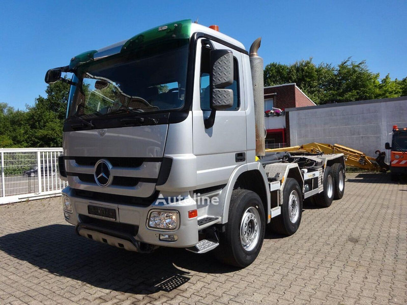 Mercedes-Benz Actros 3244 - Hook lift truck 8x4 - 후크 리프트 트럭, 크레인 트럭 : 사진 1 Mercedes-Benz Actros 3244 - Hook lift truck 8x4 - 후크 리프트 트럭, 크레인 트럭 : 사진 1