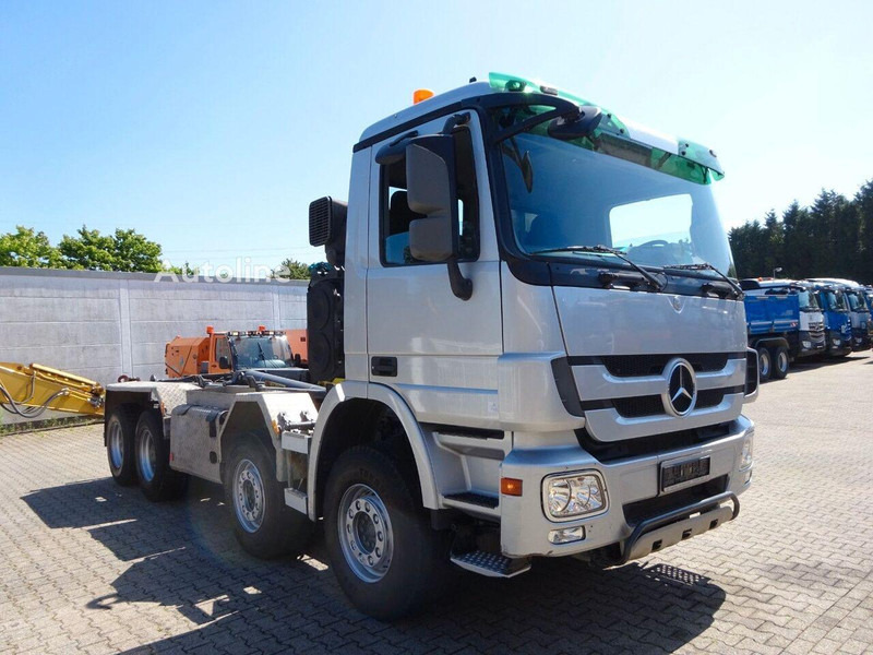 Mercedes-Benz Actros 3244 - Hook lift truck 8x4 - 후크 리프트 트럭, 크레인 트럭 : 사진 3 Mercedes-Benz Actros 3244 - Hook lift truck 8x4 - 후크 리프트 트럭, 크레인 트럭 : 사진 3