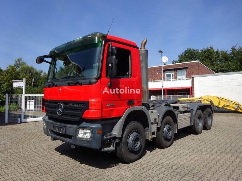 Mercedes-Benz Actros 3246 - Hook lift truck - 후크 리프트 트럭 : 사진 1 Mercedes-Benz Actros 3246 - Hook lift truck - 후크 리프트 트럭 : 사진 1