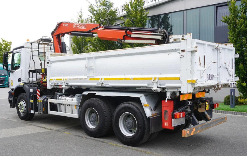 Mercedes-Benz Arocs 2636 - 3 way tipper + crane 6x4 - 덤프트럭, 크레인 트럭 : 사진 4 Mercedes-Benz Arocs 2636 - 3 way tipper + crane 6x4 - 덤프트럭, 크레인 트럭 : 사진 4