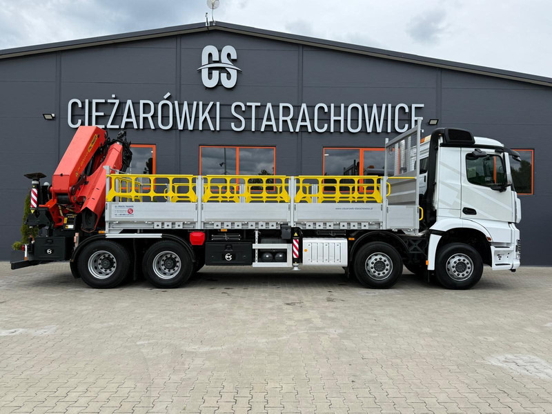 Mercedes-Benz Arocs Actros 3236 // E6 // 8x4 // Palfinger PK4800 - 드롭사이드/ 플랫베드 트럭, 크레인 트럭 : 사진 5 Mercedes-Benz Arocs Actros 3236 // E6 // 8x4 // Palfinger PK4800 - 드롭사이드/ 플랫베드 트럭, 크레인 트럭 : 사진 5