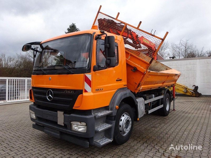 Mercedes-Benz Axor 1833 - 덤프트럭, 크레인 트럭 : 사진 2 Mercedes-Benz Axor 1833 - 덤프트럭, 크레인 트럭 : 사진 2