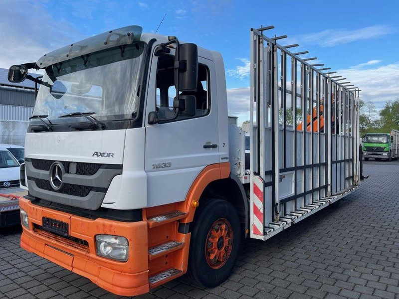 Mercedes-Benz Axor 1833 - 드롭사이드/ 플랫베드 트럭, 크레인 트럭 : 사진 1 Mercedes-Benz Axor 1833 - 드롭사이드/ 플랫베드 트럭, 크레인 트럭 : 사진 1