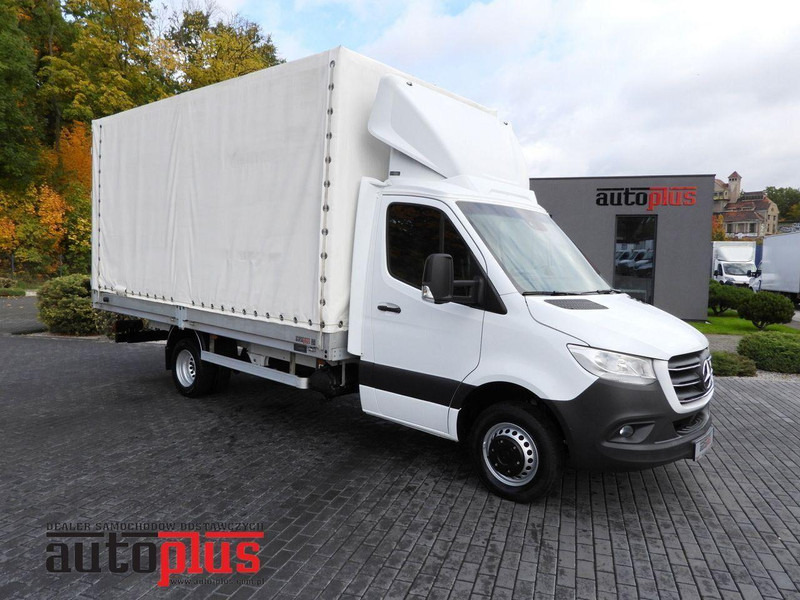Mercedes-Benz SPRINTER 316 PLANDEKA 10 PALET BLIŹNIACZE KOŁA KLIMATYZACJA  165 - 커튼 사이드 밴 : 사진 1 Mercedes-Benz SPRINTER 316 PLANDEKA 10 PALET BLIŹNIACZE KOŁA KLIMATYZACJA  165 - 커튼 사이드 밴 : 사진 1
