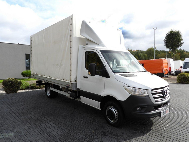 Mercedes-Benz SPRINTER 316 PLANDEKA 10 PALET BLIŹNIACZE KOŁA KLIMATYZACJA  165 - 커튼 사이드 밴 : 사진 4 Mercedes-Benz SPRINTER 316 PLANDEKA 10 PALET BLIŹNIACZE KOŁA KLIMATYZACJA  165 - 커튼 사이드 밴 : 사진 4