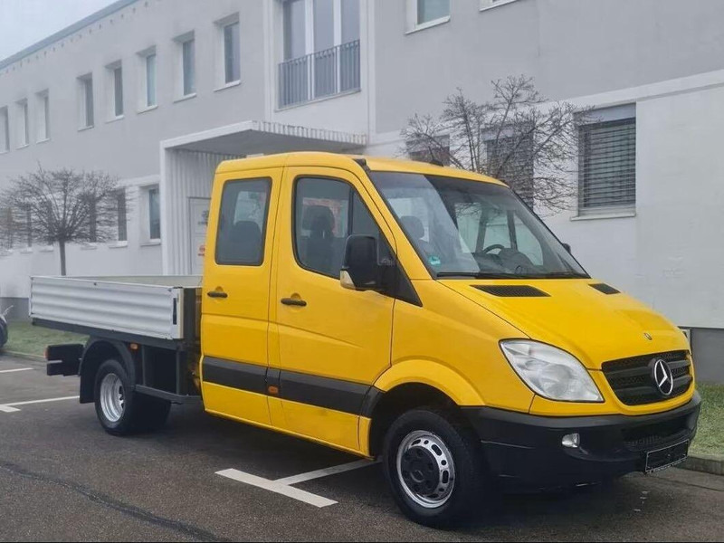 Mercedes-Benz Sprinter 519 CDI Doka - Flatbed truck + crane - 드롭사이드/ 플랫베드 트럭, 크레인 트럭 : 사진 2 Mercedes-Benz Sprinter 519 CDI Doka - Flatbed truck + crane - 드롭사이드/ 플랫베드 트럭, 크레인 트럭 : 사진 2