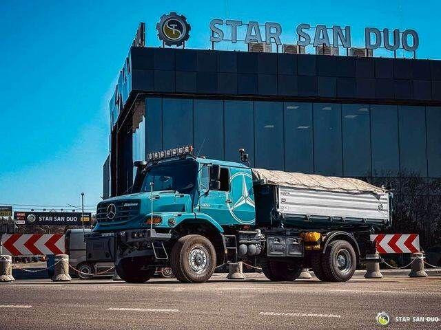 Mercedes-Benz Zetros 1833 4x4 Kipper Camper Chassis - 캡 새시 트럭, 크레인 트럭 : 사진 1 Mercedes-Benz Zetros 1833 4x4 Kipper Camper Chassis - 캡 새시 트럭, 크레인 트럭 : 사진 1
