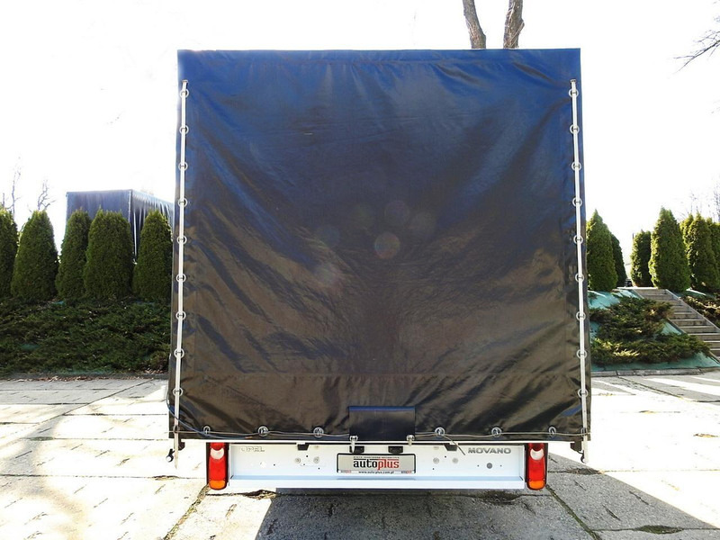 커튼 사이드 밴 Opel MOVANO PLANDEKA 10 PALET WEBASTO TEMPOMAT KLIMATYZACJA LEDY PNEU : 사진 11