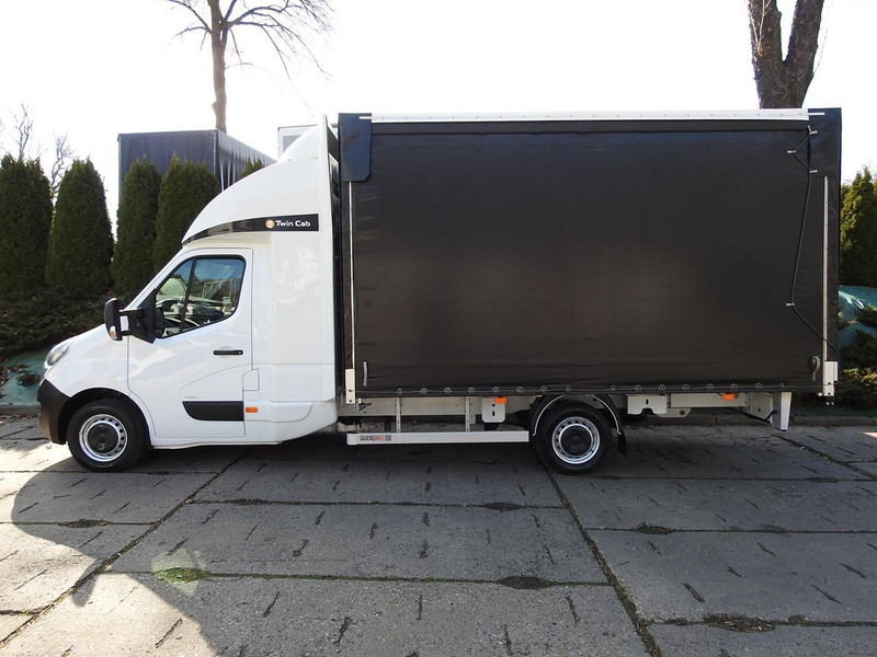 커튼 사이드 밴 Opel MOVANO PLANDEKA 10 PALET WEBASTO TEMPOMAT KLIMATYZACJA LEDY PNEU : 사진 9