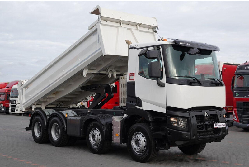 리스 Renault C 460 / 8x4 / WYWROTKA / HYDROBURTA / BORDMATIC / EURO 6 / OPONY Renault C 460 / 8x4 / WYWROTKA / HYDROBURTA / BORDMATIC / EURO 6 / OPONY : 사진 8