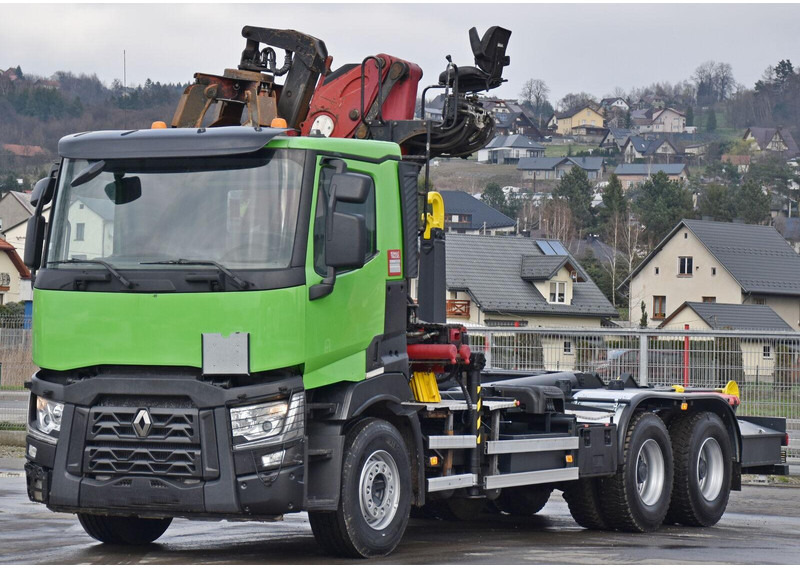 Renault C430* ABROLLKIPPER *LIV 170Z 78 * 6x4 - 후크 리프트 트럭, 크레인 트럭 : 사진 4 Renault C430* ABROLLKIPPER *LIV 170Z 78 * 6x4 - 후크 리프트 트럭, 크레인 트럭 : 사진 4