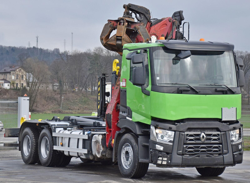 Renault C430* ABROLLKIPPER *LIV 170Z 78 * 6x4 - 후크 리프트 트럭, 크레인 트럭 : 사진 3 Renault C430* ABROLLKIPPER *LIV 170Z 78 * 6x4 - 후크 리프트 트럭, 크레인 트럭 : 사진 3