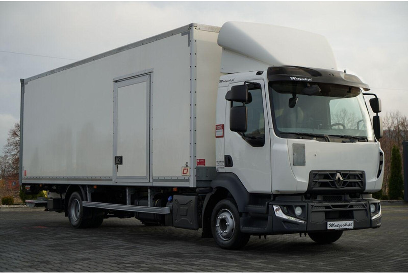 Renault D 240 / 4x2 / KONTENER / 7,7 M / WINDA DHOLLANDIA / EURO 6 - 박스 트럭 : 사진 1 Renault D 240 / 4x2 / KONTENER / 7,7 M / WINDA DHOLLANDIA / EURO 6 - 박스 트럭 : 사진 1