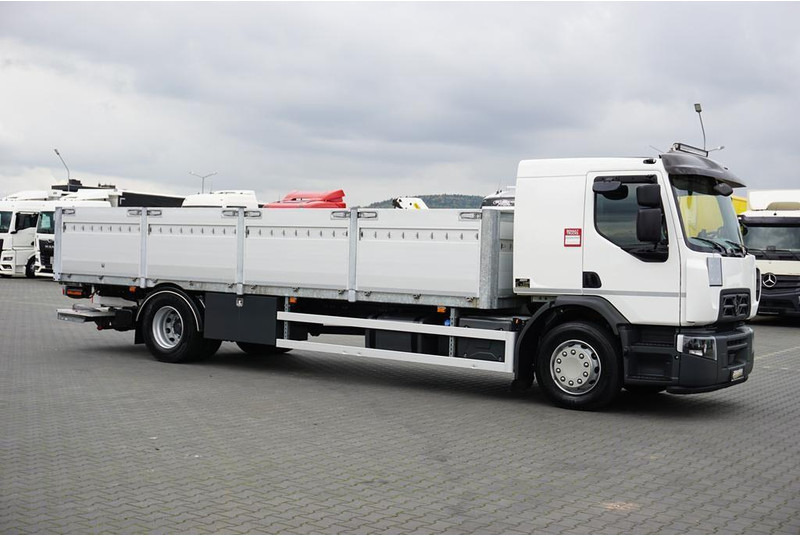 Renault D 280 / ACC / E 6 / BURTOWY + WINDA / ŁAD. 9953 KG / PEŁNY ADR - 드롭사이드/ 플랫베드 트럭 : 사진 4 Renault D 280 / ACC / E 6 / BURTOWY + WINDA / ŁAD. 9953 KG / PEŁNY ADR - 드롭사이드/ 플랫베드 트럭 : 사진 4