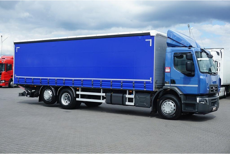 Renault D 320 / EURO 6 / FIRANKA + WINDA / 21 PALET / ŁAD. 16 530 KG - 커튼사이더 트럭 : 사진 4 Renault D 320 / EURO 6 / FIRANKA + WINDA / 21 PALET / ŁAD. 16 530 KG - 커튼사이더 트럭 : 사진 4