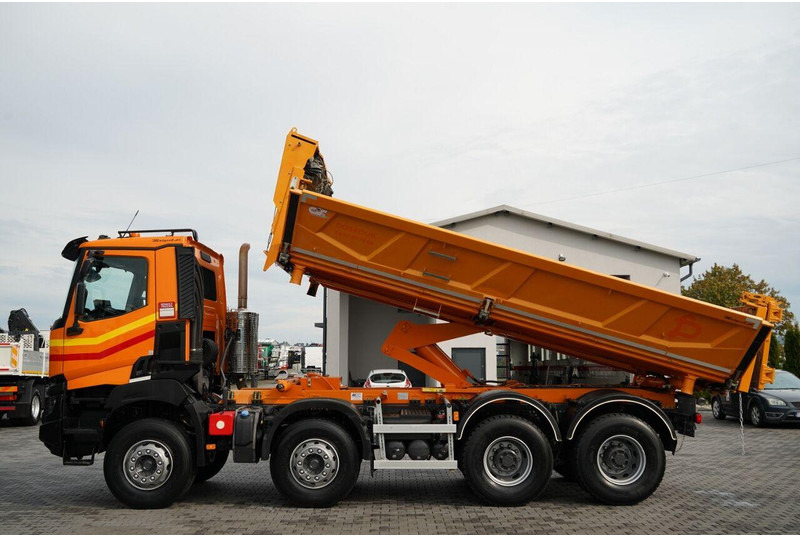 Renault K 480 / 8x4 / WYWROTKA DWUSTRONNA / HYDROBURTA / KLAPODRZWI  / S - 덤프트럭 : 사진 3 Renault K 480 / 8x4 / WYWROTKA DWUSTRONNA / HYDROBURTA / KLAPODRZWI  / S - 덤프트럭 : 사진 3