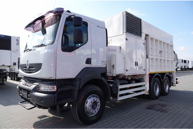 Renault KERAX 450 / 6x4 / MTS SAUGBAGGER 3A11T /ASENIZACYJNY / ŁADOWARKA - 진공 흡입 트럭 : 사진 3 Renault KERAX 450 / 6x4 / MTS SAUGBAGGER 3A11T /ASENIZACYJNY / ŁADOWARKA - 진공 흡입 트럭 : 사진 3