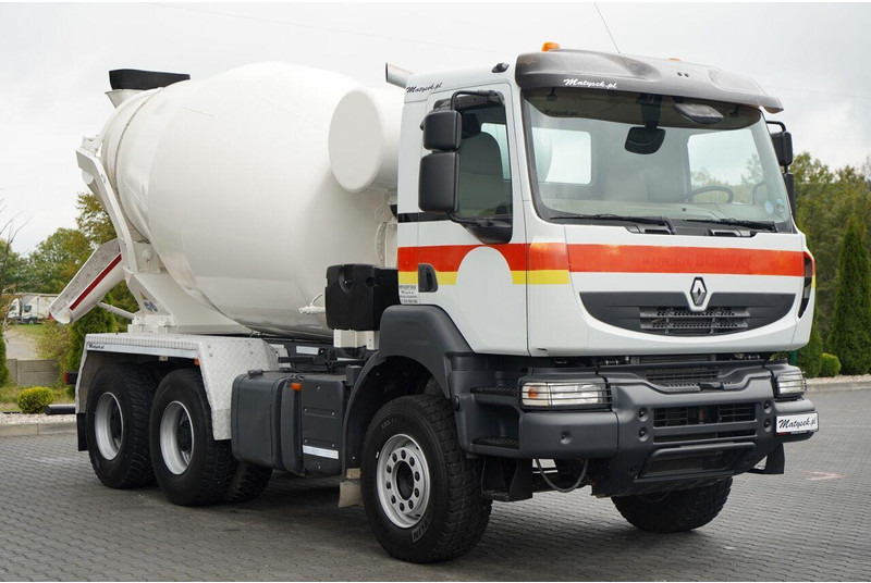 Renault KERAX 460 / 6x4 / BETONOMIESZARKA 7m3 / AUTOMAT / E5 EEV - 콘크리트 믹서 트럭 : 사진 2 Renault KERAX 460 / 6x4 / BETONOMIESZARKA 7m3 / AUTOMAT / E5 EEV - 콘크리트 믹서 트럭 : 사진 2