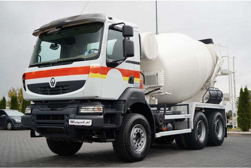Renault KERAX 460 / 6x4 / BETONOMIESZARKA 7m3 / AUTOMAT / E5 EEV - 콘크리트 믹서 트럭 : 사진 3 Renault KERAX 460 / 6x4 / BETONOMIESZARKA 7m3 / AUTOMAT / E5 EEV - 콘크리트 믹서 트럭 : 사진 3