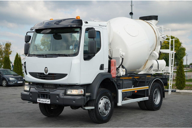 Renault KERAX - 콘크리트 믹서 트럭 : 사진 3 Renault KERAX - 콘크리트 믹서 트럭 : 사진 3