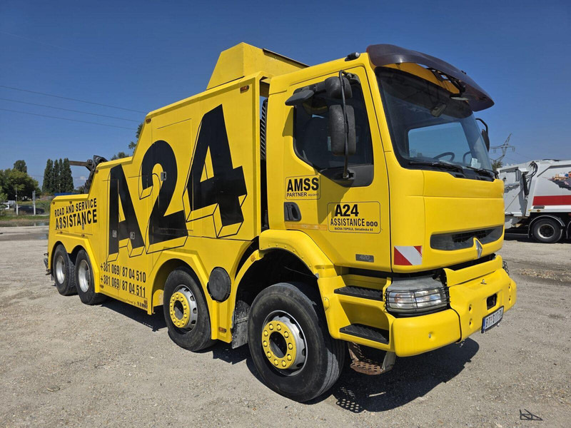 Renault Kerax 420 DCi 8x4 - Road and Service Assistant - 견인 트럭 : 사진 1 Renault Kerax 420 DCi 8x4 - Road and Service Assistant - 견인 트럭 : 사진 1
