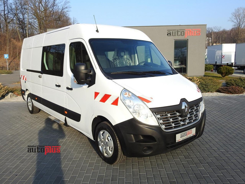 Renault MASTER FURGON BRYGADÓWKA 7 MIEJSC TEMPOMAT KLIMATYZACJA 130KM - 소형 버스, 승합차 : 사진 1 Renault MASTER FURGON BRYGADÓWKA 7 MIEJSC TEMPOMAT KLIMATYZACJA 130KM - 소형 버스, 승합차 : 사진 1