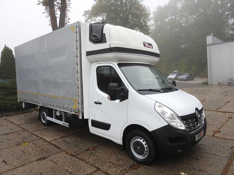 Renault MASTER PLANDEKA 10 PALET WEBASTO TEMPOMAT KLIMATYZACJA 130KM [ - 박스 트럭 : 사진 4 Renault MASTER PLANDEKA 10 PALET WEBASTO TEMPOMAT KLIMATYZACJA 130KM [ - 박스 트럭 : 사진 4