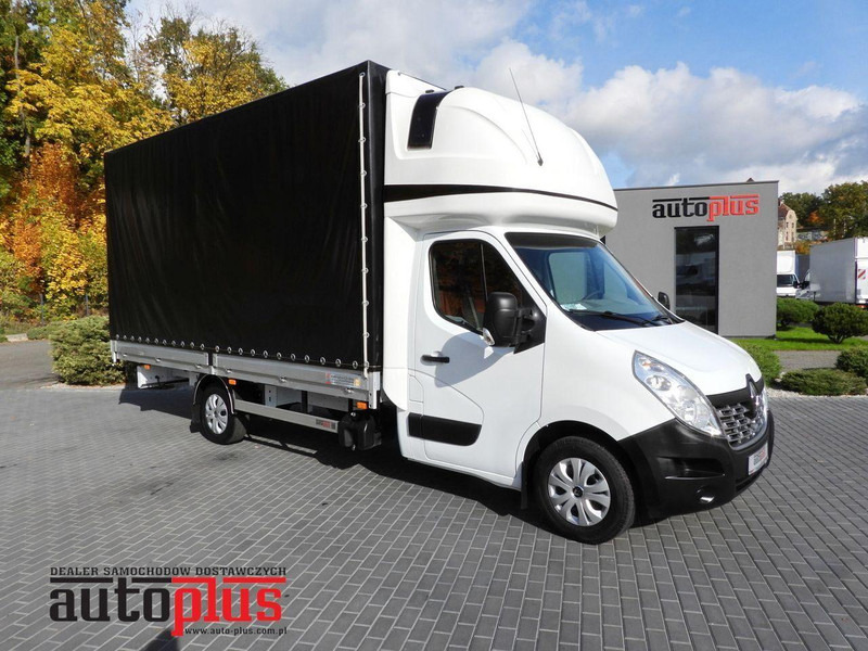 Renault MASTER PLANDEKA 10 PALET WEBASTO TEMPOMAT KLIMATYZACJA 170KM [ - 커튼 사이드 밴 : 사진 1 Renault MASTER PLANDEKA 10 PALET WEBASTO TEMPOMAT KLIMATYZACJA 170KM [ - 커튼 사이드 밴 : 사진 1