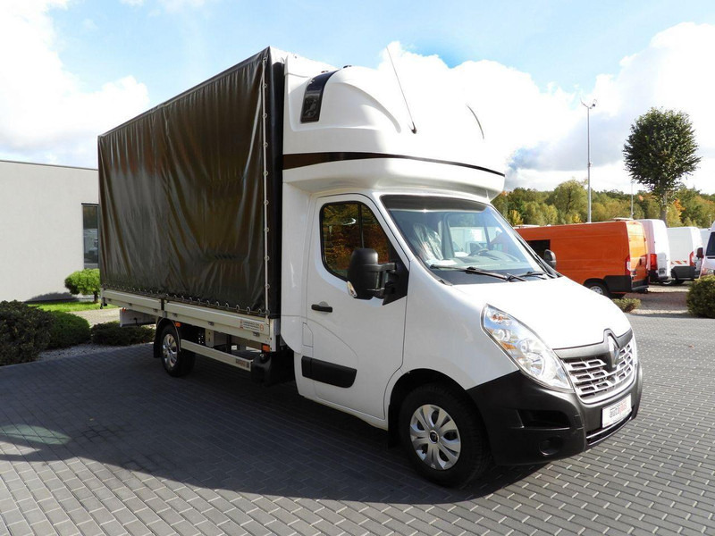Renault MASTER PLANDEKA 10 PALET WEBASTO TEMPOMAT KLIMATYZACJA 170KM [ - 커튼 사이드 밴 : 사진 4 Renault MASTER PLANDEKA 10 PALET WEBASTO TEMPOMAT KLIMATYZACJA 170KM [ - 커튼 사이드 밴 : 사진 4