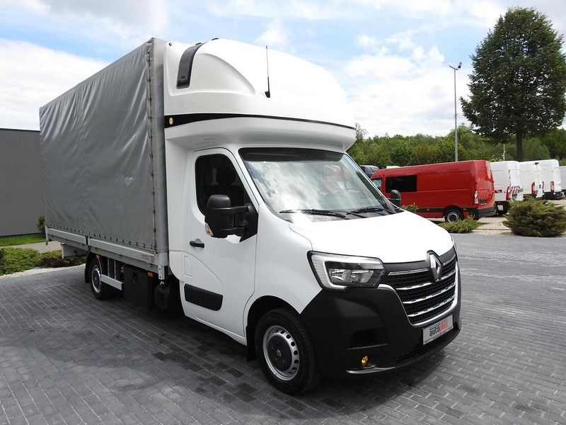 Renault MASTER PLANDEKA 10 PALET WEBASTO TEMPOMAT KLIMATYZACJA LEDY 165 - 커튼 사이드 밴 : 사진 4 Renault MASTER PLANDEKA 10 PALET WEBASTO TEMPOMAT KLIMATYZACJA LEDY 165 - 커튼 사이드 밴 : 사진 4