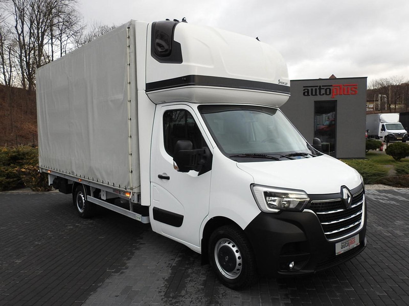 Renault MASTER PLANDEKA 10 PALET WEBASTO TEMPOMAT KLIMATYZACJA LEDY PNEU - 커튼 사이드 밴 : 사진 4 Renault MASTER PLANDEKA 10 PALET WEBASTO TEMPOMAT KLIMATYZACJA LEDY PNEU - 커튼 사이드 밴 : 사진 4