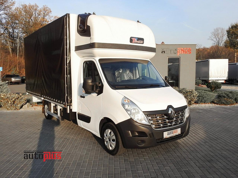 Renault MASTER PLANDEKA 10 PALET WEBASTO TEMPOMAT KLIMATYZACJA PNEUMATYK - 박스 트럭 : 사진 1 Renault MASTER PLANDEKA 10 PALET WEBASTO TEMPOMAT KLIMATYZACJA PNEUMATYK - 박스 트럭 : 사진 1