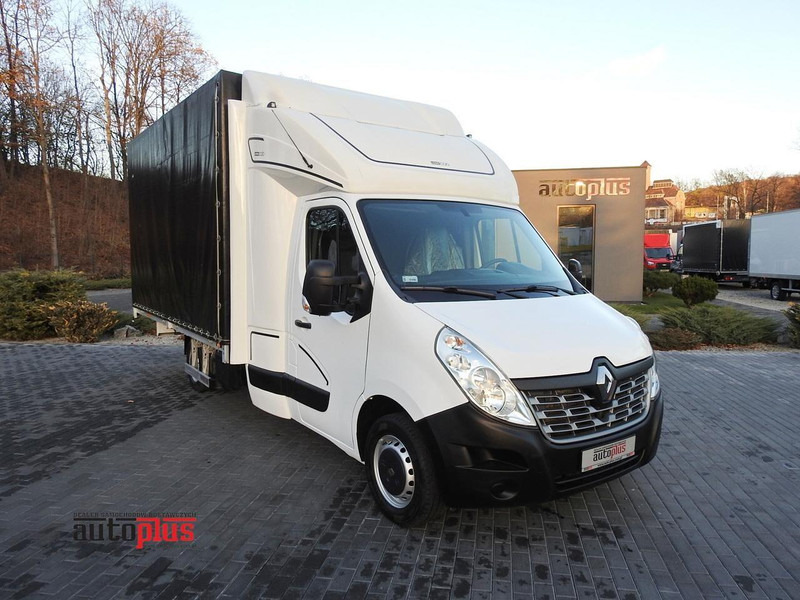 Renault MASTER PLANDEKA 10 PALET WEBASTO TEMPOMAT KLIMATYZACJA PNEUMATYK - 커튼 사이드 밴 : 사진 1 Renault MASTER PLANDEKA 10 PALET WEBASTO TEMPOMAT KLIMATYZACJA PNEUMATYK - 커튼 사이드 밴 : 사진 1