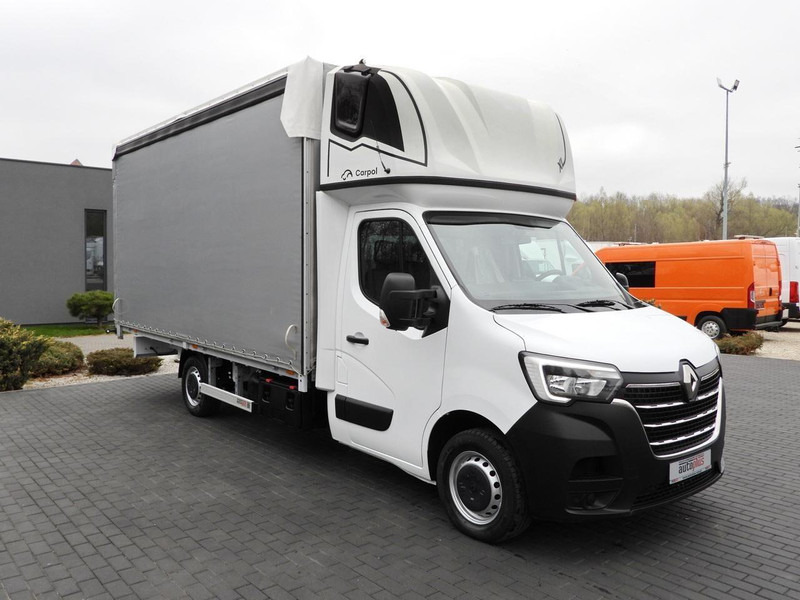 Renault MASTER PLANDEKA 10 PALET WEBASTO TEMPOMAT LEDY PNEUMATYKA KLIMA - 커튼 사이드 밴 : 사진 4 Renault MASTER PLANDEKA 10 PALET WEBASTO TEMPOMAT LEDY PNEUMATYKA KLIMA - 커튼 사이드 밴 : 사진 4