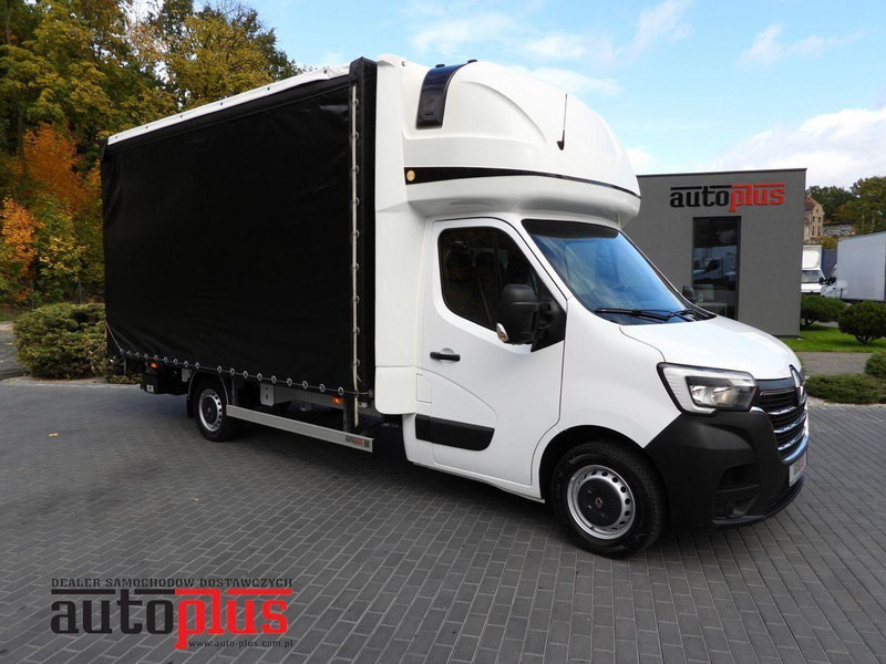 Renault MASTER PLANDEKA WINDA 10 PALET TEMPOMAT LEDY KLIMATYZACJA 165KM - 커튼 사이드 밴 : 사진 1 Renault MASTER PLANDEKA WINDA 10 PALET TEMPOMAT LEDY KLIMATYZACJA 165KM - 커튼 사이드 밴 : 사진 1