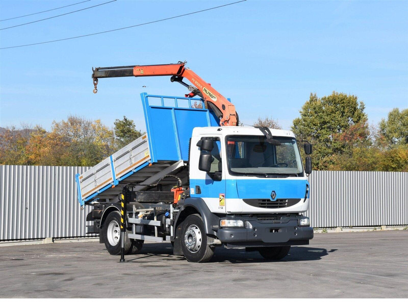 Renault MIDLUM 270 DXI *TIPPER 3,50m *PK 8501-K/FUNK - 덤프트럭, 크레인 트럭 : 사진 1 Renault MIDLUM 270 DXI *TIPPER 3,50m *PK 8501-K/FUNK - 덤프트럭, 크레인 트럭 : 사진 1