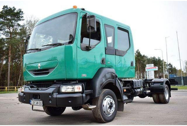 Renault MIDLUM 4x4 DOKA DUBEL KABINE CHASSIS - 캡 새시 트럭, 크레인 트럭 : 사진 1 Renault MIDLUM 4x4 DOKA DUBEL KABINE CHASSIS - 캡 새시 트럭, 크레인 트럭 : 사진 1